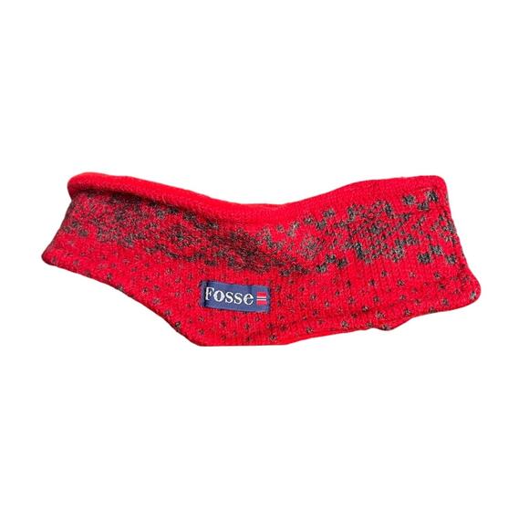 Rosse Red One Size Fleece Headband - Picture 2 of 4